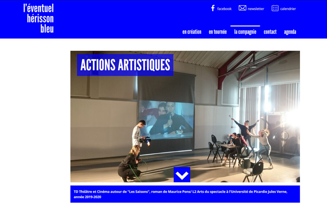 L’éventuel hérisson bleu